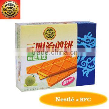 HFC 5278 sandwich cookies, biscuits, cookies with honeydew melon flavor