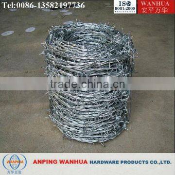 2014 Hot Sell Electric Galvanized barb wire ( Professional factory ISO9001)