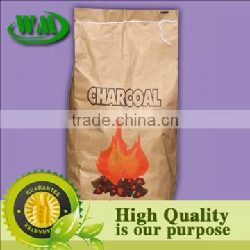 brown kraft paper bags laminated with woven fabric for package