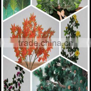 2016 hx high quality fake leaf artificial trees leaf