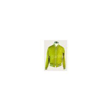 Lightweight Anti - Dust Custom Sport Jackets Green Quilted Jacket