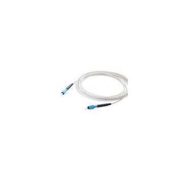 SC / FC Drop Fiber Patch Cord , White Drop Cable for FTTH