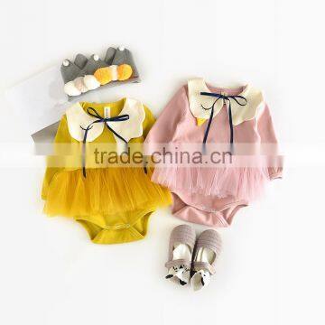 B13437A hot sale baby lovely fall rompers