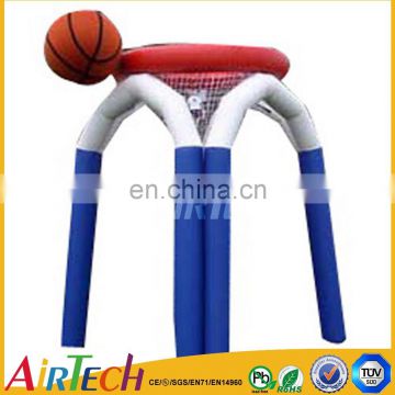 Giant inflatable basketball goal for school