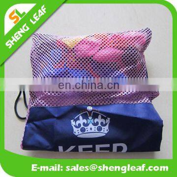 Laundry mesh bag for customized mesh drawstring laundry bag for sale