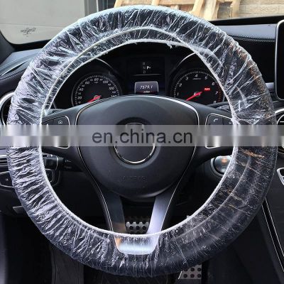 universal disposable plastic covers for car steering wheel cover seat cover