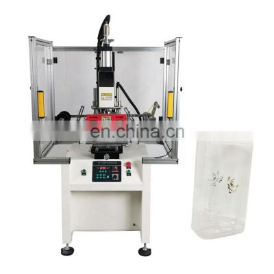 High-accuracy platic galss bottle hot foil stamping machine