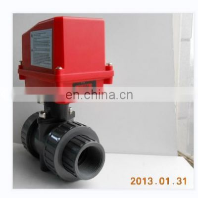 CTF-002 20nm 220v electric water pvc motor ball valve