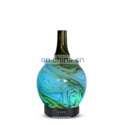 Aroma Diffuser 3d 140ml Glass Bottle Colorful Ultrasonic Humidifier