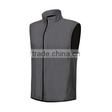 EN1150 reflective sport running vest