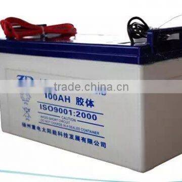 12Vsolar battery with deep cycle