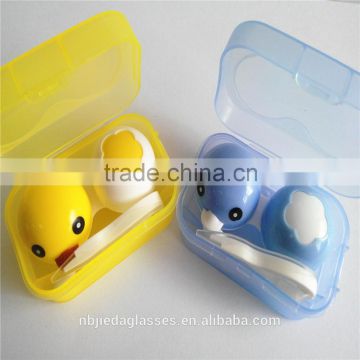 animal beauty duck pp case & contact lens cute case