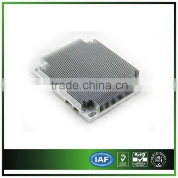 CNC Milling service for aluminum extrusion heatsink