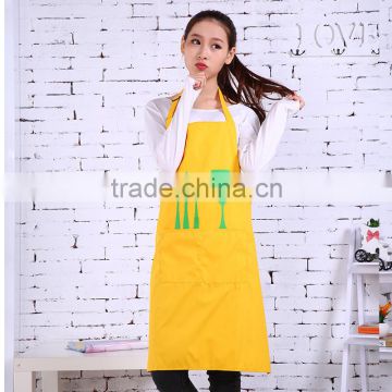 china supplier women kitchen pocket apron