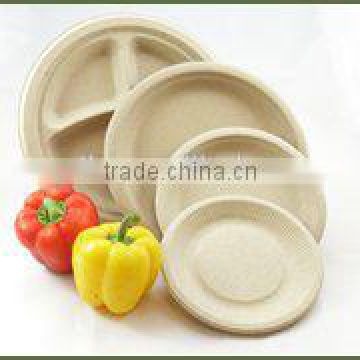 100% Natural Biodegradable Bagasse Tableware Wholesale