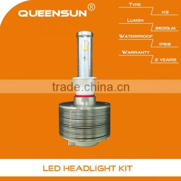 20W 3600 LM H3 led headlight kit WITH 2 YEARS WARRANTY