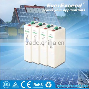EverExceed EVTN Series1.2V Alkaline Rechargeable Ni-Fe Battery for Solar Energy