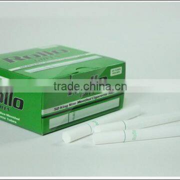 Menthol Cigarette Filter Tubes Rollo Green 50 Count