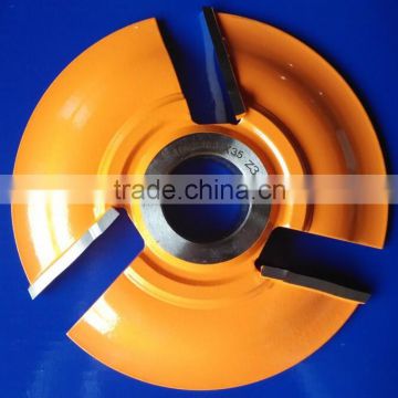 4mm Thickness Tungsten Carbide Tipped Raised Panel Cutters For Wood Moulding Machine Use