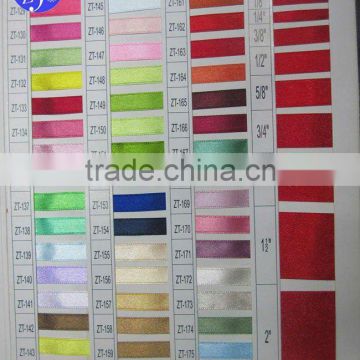 Various of size polyester satin ribbon silk ribbon