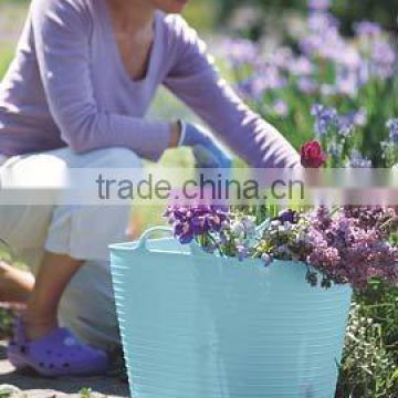 30L Super PE Flexible Plastic Garden Buckets with two handles