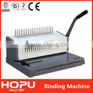 supplier office hot sale binding machine manual plastic coil binding machine