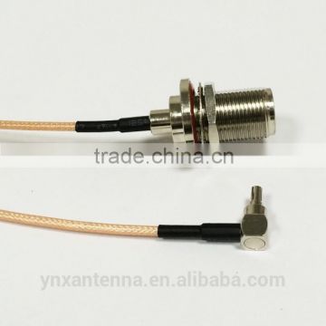RF N Switch CRC9 Pigtail Cable N Female Bulkhead O-ring Connector Switch CRC9 Male Right Angle Connector RG316 Cable
