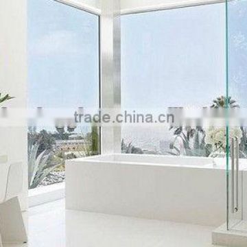 CE and ISO9001 10mm Clear and Tinted Shower Room Tempered Glass Panel