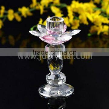 Lotus candle column with high quality of European style