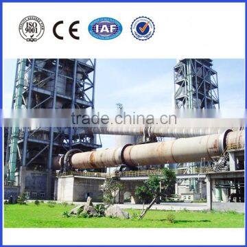 Professional rotary kiln cement production line consturction with low cost