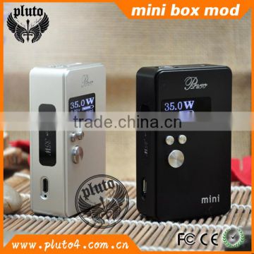 box mod perfect Vaporizers Wholesale From China factory best quality mini box mod with high quality chip