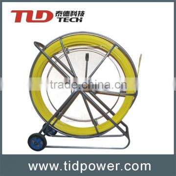 yellow fiberglass cable duct rodder