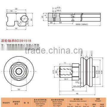 elevator guide rail economic linear guide TGD12 from china supplier