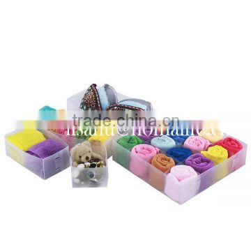 Decorative stackable underwear containers for women