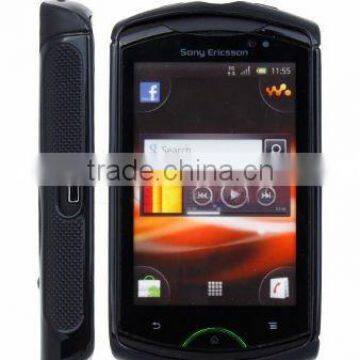 black S-Line Gel Case Rubber Skin Tpu Cover case For Sony Ericsson WT19i