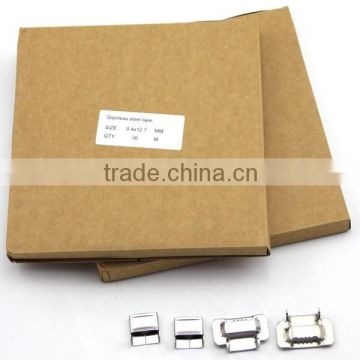 Newest factory sale 304 316 steel cable bands