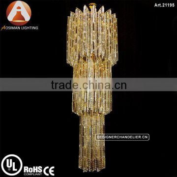 Hotel Project Large Empire Crystal Chandelier