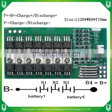 PCM For 4S Li-ion Battery Packs 14.8V pcb printed circuit boards,power bank pcb board