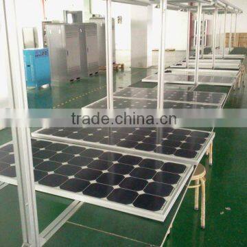 2012 High efficiency 115W-135W Monocrystalline Solar Panel