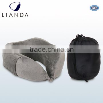 cheap wholesale travel u shape memory foam neck pillow