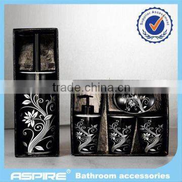 fashionable toilet brush holder set