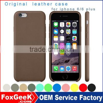 New original official 1:1 original leather case for iphone 6 /iphone 6 plus , for iphone 6s case
