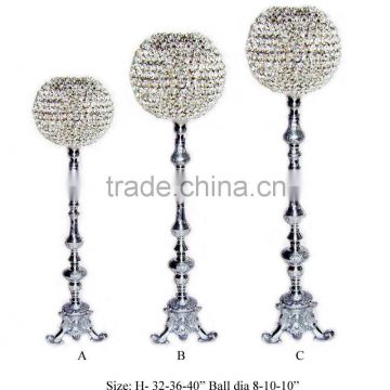Hot wholesale wedding crystal centerpiece for wedding table decoration