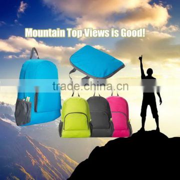 Fashion Travel Bag Foldable Light Weight Bags Waterproof Foldable Backpack