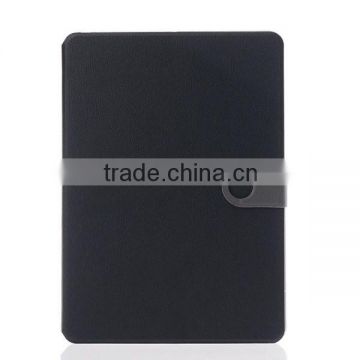 Latest Two Tone Color Pebble Grain Leather Case For iPad Air,Book Style Leather Case Cover For Apple iPad Air