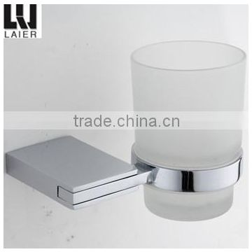 square design zinc chrome bathroom accessories tumbler holder 12038