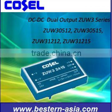 Cosel ZUW31212 3W Dual output Power Module(ZUW3 Series)
