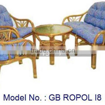 antique rattan sofa set, rattan home furniture