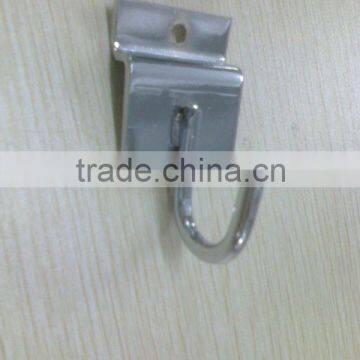 chrome metal wire display hook for clothes
