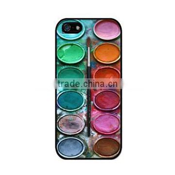 Watercolor Palette Design Hard Cover Case for iPhone 5